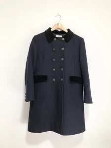 Abrigo de Lana M&S Alexa Chung Talla UK 12 Princesa Militar Abrigo Doble Pecho - Imagen 1 de 15