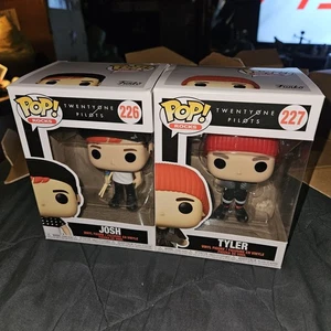 Twentyone 21 Pilots Funko Rocks Josh Tyler 226 227 Rare Vaulted SORTER BOX FRESH - Picture 1 of 22