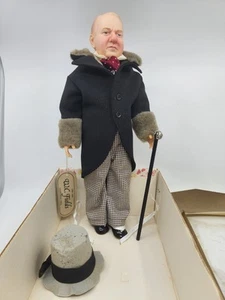 1980 Effanbee 16" W. C. Fields Centennial Character Doll with Hat & Cane in box - Picture 1 of 24