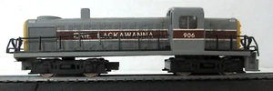HO SCALE ERIE LACKAWANNA 906 DIESEL LOCOMOTIVE TRAIN - Picture 1 of 4
