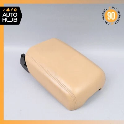 15-18 Porsche Macan S 95B центральная консоль подлокотник чехол кожаный OEM - Изображение 1 из 4