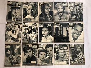 40x TELEVISION RADIO CINEMA (futur Telerama) Année 1956 - Picture 1 of 3