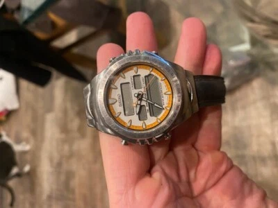 Seiko GIUGIARO World Time Chrono MACCHINA SPORTIVA 8030 - Image 1 of 4