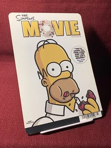 BLOCKBUSTER Movie Backer Card 5.5" x 8" Mini Poster Art THE SIMPSONS MOVIE - Picture 1 of 7