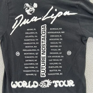 DUA LIPA Future Nostalgia Tour T-Shirt Schwarz Unisex Medium Grafikdruck - Bild 1 von 13