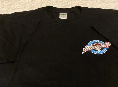 Camiseta Clint Bowyer Fan Club 2006 Tour Negra y Azul Hombre’s XL Foto 1 de 4