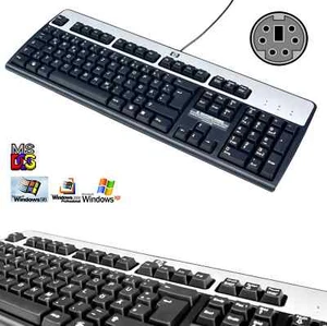 Tastiera Keyboard HP KB-0316 QWERTY Italiana PS/2 Funzionante Hewlett Packard - Foto 1 di 13
