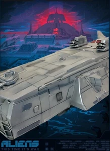 Aliens Hadley Hope Weyland Yutani Colony Transport Kenner Neca Vintage Custom - Picture 1 of 22
