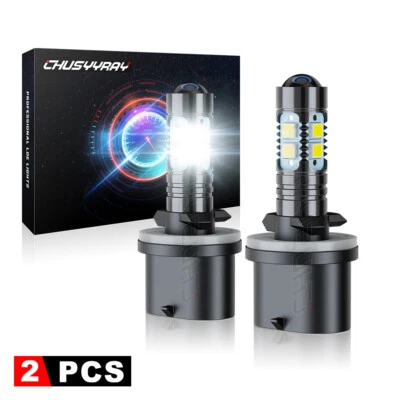 2x 880 LED bombillas antiniebla 6000 k brillantes para GMC Envoy 2002-2009 Foto 1 de 4