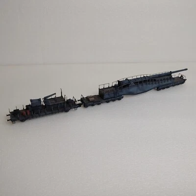 K5 Leopold Railway Gun Set, Ammunition Feeder Car, N Gauge A.S. Model Railway - Image 1 of 4