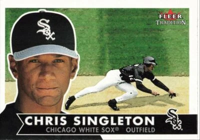 2001 Fleer Tradition Baseball Chris Singleton Chicago White Sox #346 - Image 1 of 2