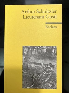 Lieutenant Gustl Paperback by Arthur Schnitzler 2002 A Peculiar German Novel - Picture 1 of 6