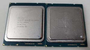 Lot of 2 Intel Xeon E5-1607V2 SR1B3 3.00 Ghz 4 Core 10M LGA2011 CPU Processor - Picture 1 of 2