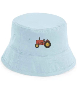 Vintage Tractor Bucket Hat – Retro Farm Style Gift for Farmers - Picture 1 of 4