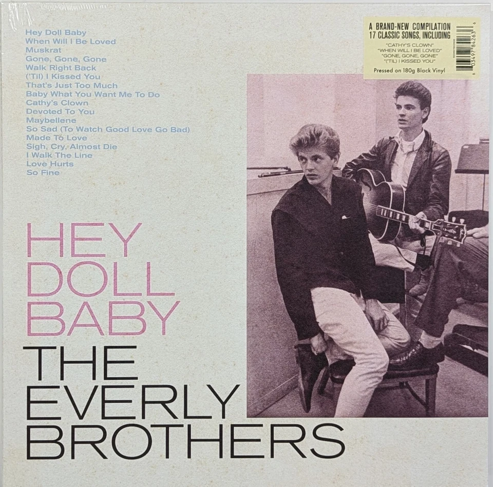 THE EVERLY BROTHERS Hey Doll Baby SEALED 180 Gram LP - Image 1 of 1