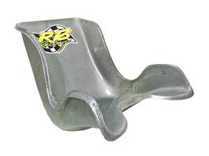 Sedile Go-Kart fondo piatto RBracing misura A1 - 24 Mini Kart 60 Silver - Afbeelding 1 van 5