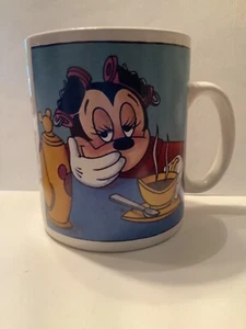 GRANDE Tazza da caffè Disney Sleepy Minnie Mouse - mattina assonnata - Foto 1 di 3