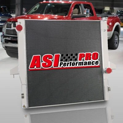 4 Row Aluminum Radiator For 03-09 05 Dodge Ram 2500 3500 5.9 6.7L Diesel Cummins Foto 1 de 4