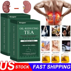Oil-Reducing Tea-10 Herbal with Excellent Formula, Oil Cleansing Tea for Liver - Picture 1 of 23