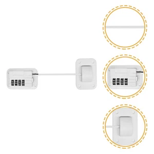 2 Sets Stopper Kombinationsschloss Mit Vier Rädern Baby Kind - Bild 1 von 10