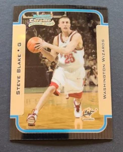 2003-04 Bowman Chrome Rookies & Stars #119 Steve Blake Rc Rookie - Picture 1 of 2