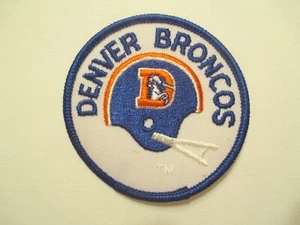 Denver Broncos Patch NFL Football Vintage Sew On Free shipping Patches - Picture 1 of 2
