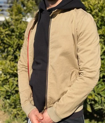 Chaqueta Bomber Band of Outsiders Harrington Algodón Recubierto Talla Fr 42 It 48 Us 2 Foto 1 de 4