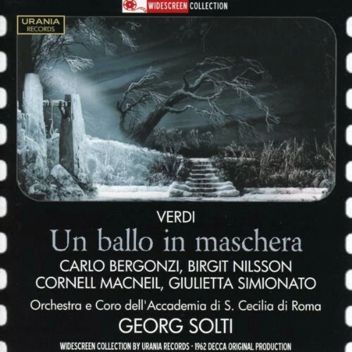Un Ballo in Maschera by Verdi / Bergonzi, Carlo / Solti, Georg Sir (CD, 2015)