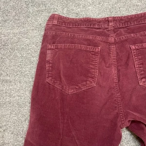 Vintage PAIGE High Rise Bell Canyon Cordhose Burgund Größe 29 Y2K Hergestellt in den USA - Bild 1 von 14