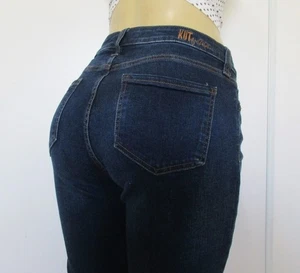 KUT from the Kloth Womens Size 10 Jeans Carlo Dark Blue Ankle Skinny Denim - Picture 1 of 10