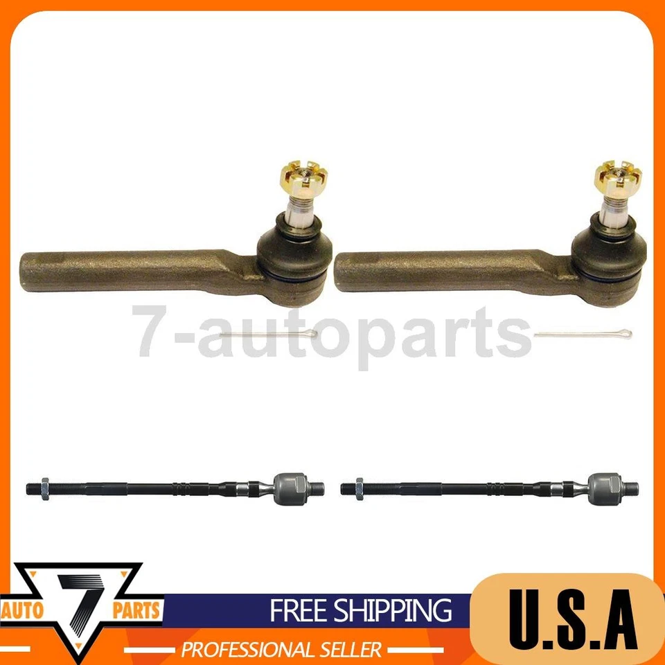Delphi Inner Outer Steering Tie Rod End Fits 2003-2011 Subaru Impreza - Image 1 of 4