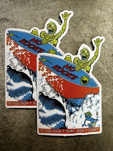 Surf STICKER Hobie Quiksilver Volcom Vans Salty Crew RVCA Futures Redbull Beach - Picture 1 of 7