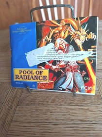 Advanced D&D Pool of Radiance Nintendo NES Instruction Manual Booklet ONLY