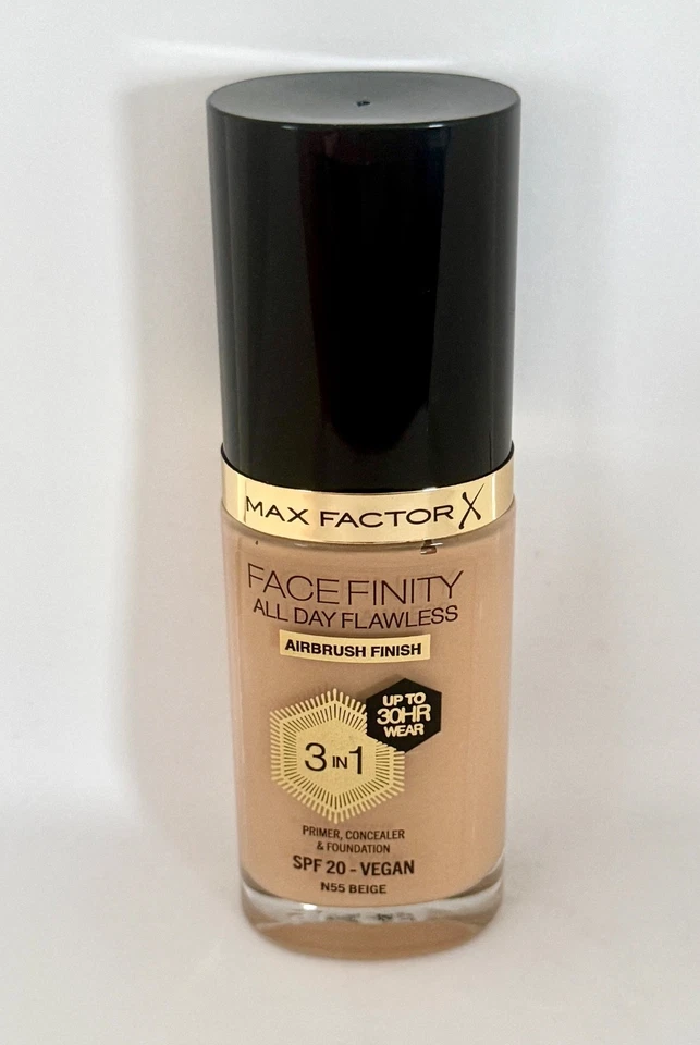 Max Factor Facefinity All Day Flawless 3 in 1 Foundation 30ml - Beige 55 - Bild 1 von 1
