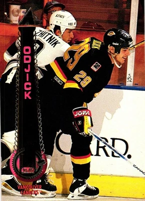 1994-95 Pinnacle #177 Gino Odjick - Image 1 of 2