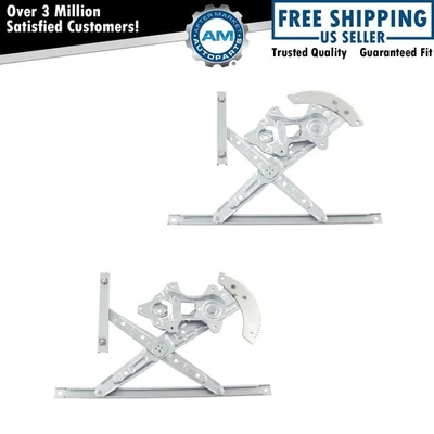 Juego de regulador de ventana eléctrica trasera laterales diestro derecho ajuste directo para Nissan Pathfinder Foto 1 de 3