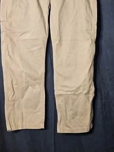 Pantalones de trabajo Carhartt para hombre 38x32 tostados resistentes flexibles calce relajado de lona BN2291-M - Imagen 1 de 4