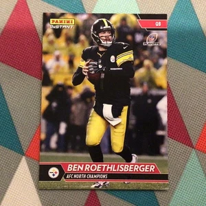 Ben Roethlisberger #306 -  1 of 75 made  AFC North Champions 2017 panini instant - Picture 1 of 2