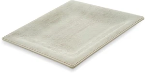Grove Piatto Quadrato in Plastica Riutilizzabile con Cerchio per Casa e Ristorante, M... - Foto 1 di 8