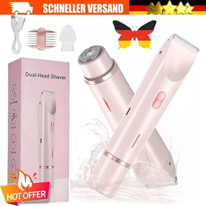 Elektrischer Rasierer Intimbereich Damenrasierer Bikini Trimmer Epilierer Frauen - Bild 1 von 10