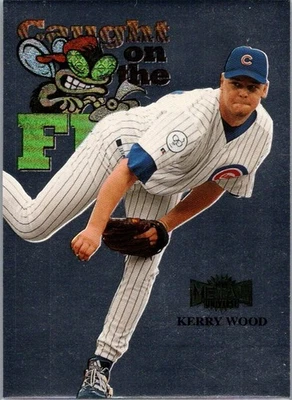 Skybox Metal Universe 1999 - Caught on the Fly Kerry Wood #240 Foto 1 de 2