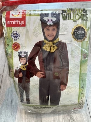 Disfraz de tejón Smiffys Wind In The Willow’s Deluxe | Niños 2-3 años Foto 1 de 4