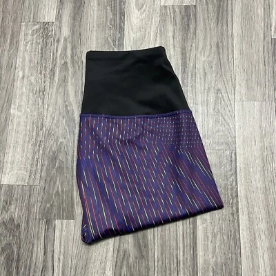 Leggings de yoga con estampado púrpura pierna ajustada cintura alta LUCY para mujer talla XS Foto 1 de 4