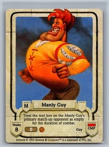 Guardians CCG Manly Guy TCG Dagger Isle Trading Card Game - Picture 1 of 2