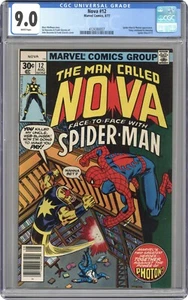 NOVA #12 CGC Graded 9.0 1st SPIDER-MAN Crossover (AMS #171) & PHOTON Marvel MCU - Picture 1 of 4