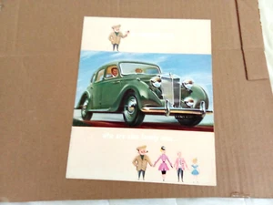 "BROCHURE - 1951 MG 1 1/4 Litre Saloon (British Car) Brochure / Sales Literature - Picture 1 of 4