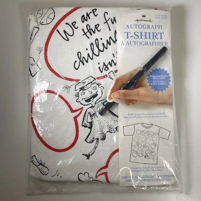 Vintage Hallmark Graduation Autograph T-Shirt Silver Mountain Men’s XL - Image 1 of 4