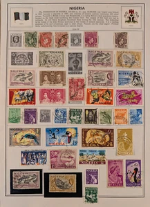 Nigeria - Nice lot of 39 used stamps, F/VF. - Picture 1 of 1