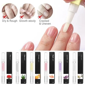 1PC Nail Cuticle Oil Pen For Nail Growth Thin Nails Growing Polish Home Nail 2ml - Picture 1 of 32