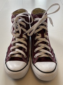 converse maroon high tops